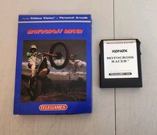 RARE Motocross Racer Coleco for Colecovision Xonox w/ Box image