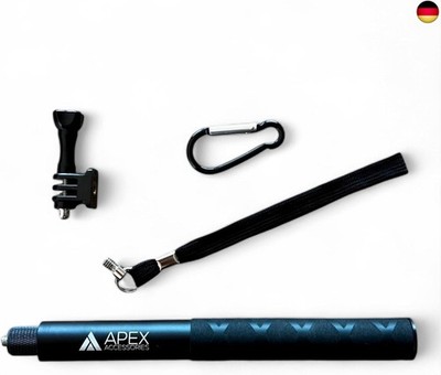 Invisible Selfie Stick, Ausziehbar bis 117 cm, 1 Stück, Action Kamera, 