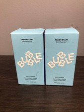 2X Bubble Fresh Start Gel Cleanser Step 1 Cle...