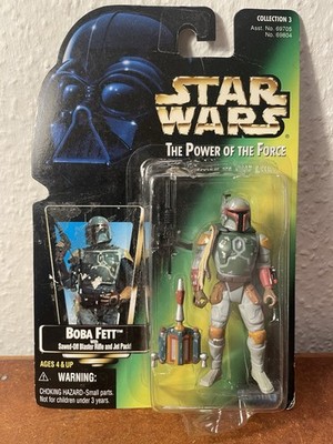 Boba Fett (Full Circle) - Green Card MOC - Star Wars POTF 2