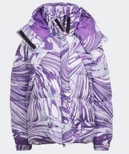 NWT Adidas by Stella McCartney Printed Padded Winter Jacket size XS MSRP: $330