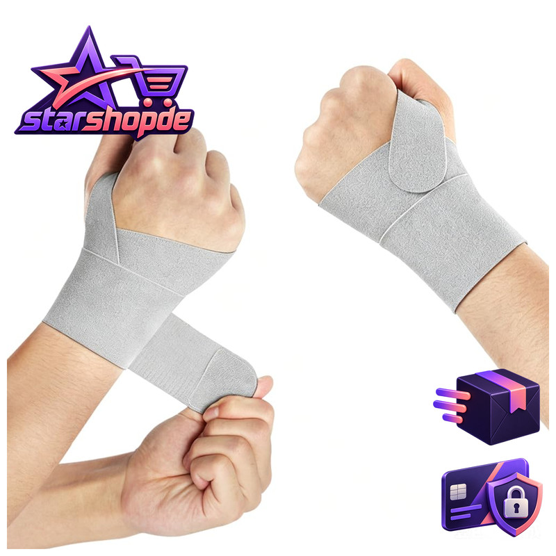Handgelenkbandagen Gym Leicht Rechts Links Sport Fitness Zubehör