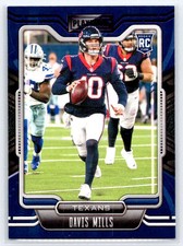 2021 Panini Playbook #123 Davis Mills Purple