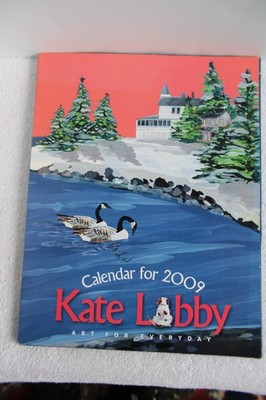Kate Libby 2009 Poster Calendar 11 x 14'' - 11 of 12 Missing December Gently Used