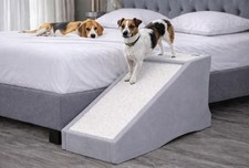 Pet Gear Stramp Stair Ramp Combination Dogs Cats Sea Salt 9916SS Dogs Cats