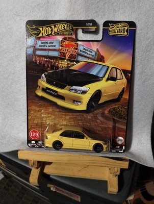 2025 Hot Wheels Premium Boulevard Yellow '98 Toyota Altezza Real Riders New