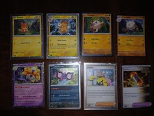 Lotto 8 Carte Pokemon Ita Cosmo Holo Promo Vari Set Scarlatto E Violetto Mint