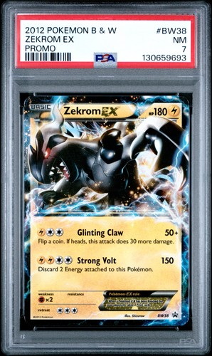 Zekrom-EX graded PSA 7 for sale on eBay