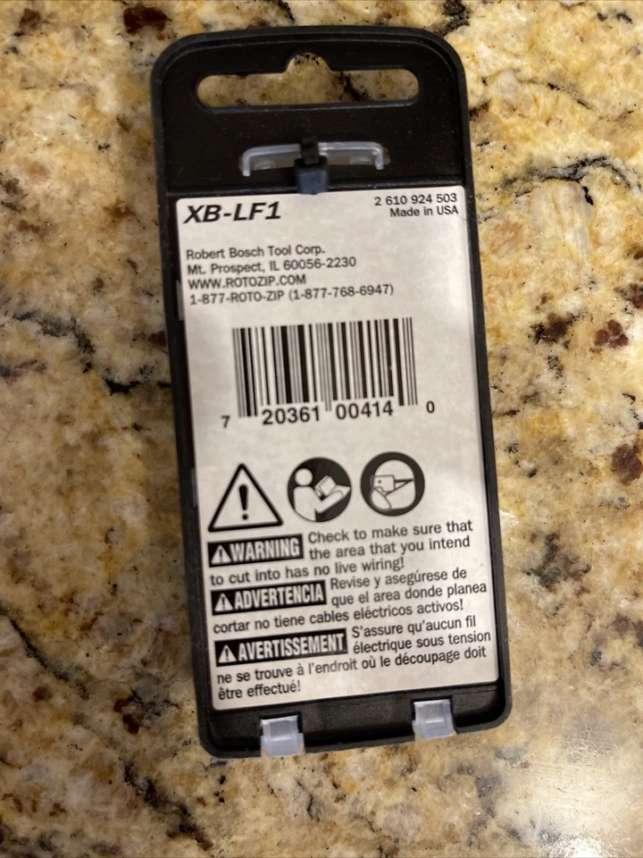 Rotozip 1 pulgada S X 6 pulgadas Broca de suelo de carburo L 1 paquete Foto 3 de 3