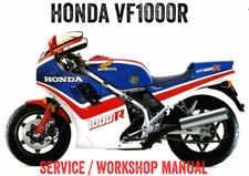 Honda VF1000R VF1000 R VF 1000 Repair V4 Workshop Service Manual PDF File