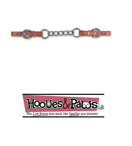 Martin Saddlery Cinghia in pelle con cordoncino catena bit hobble attacco cavallo - Foto 8 di 12