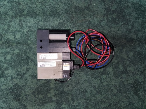 SMC Air Solenoid # VJ114 & Vacuum Ejector Module # NZX1101-K15LZ-E (28510-Tub-E) - Picture 2 of 4