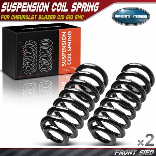 2Pcs Front Coil Springs for Chevy Blazer C10 Pickup GMC Jimmy C15/C1500