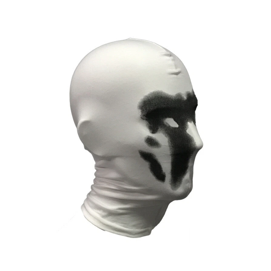 WATCHMEN Rorschach 's Mask Cosplay Costume Hood Balaclava Hood Props Halloween - Image 2 of 2
