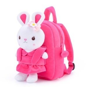 Bunny Backpack for Girls Kids Bag Plush Rabbit Toy Gifts for Toddler 9 Inch Pink 6938482904209