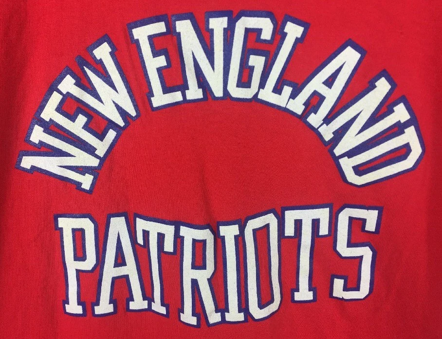 Camiseta New England Patriots Vintage Starter Brand Hecha en EE. UU. - Se adapta a la mediana para hombre Foto 2 de 4