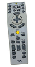 NEC LCD Projector Remote Control NEC RD424E 7N900692 Used Tested Works