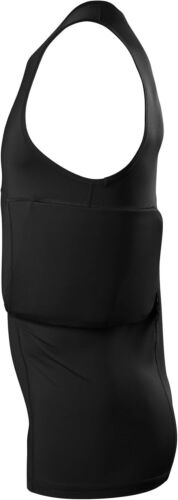 Neu Evoshield Jugend Rippshirt (nur Kompressionsshirt) Medium schwarz - Bild 2 von 9