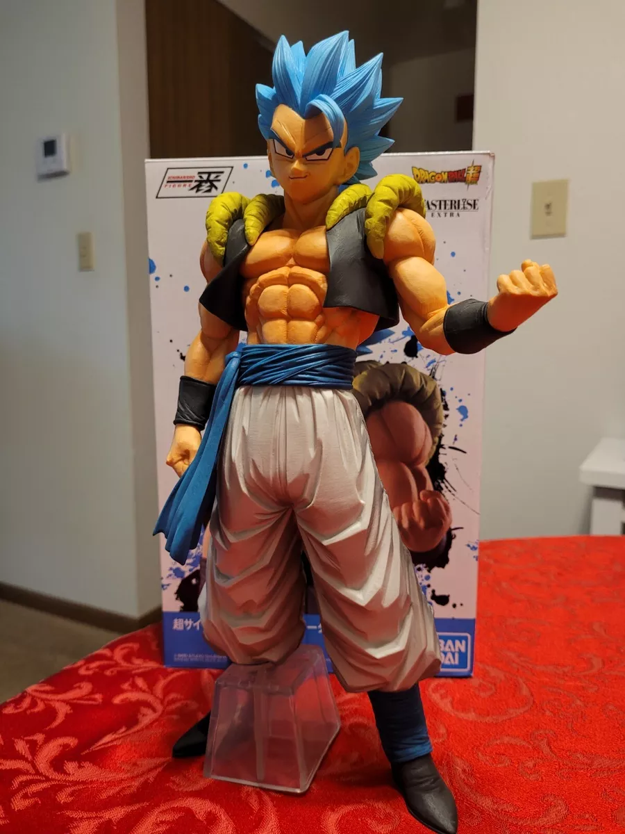 Bandai Ichiban Kuji Dragon Ball Super Saiyan God SS Gogeta Figure blue