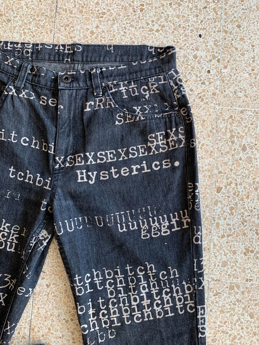 Vintage Hysteric Glamour Jeans Ozone Rocks | eBay Vintage Hysteric Glamour Jeans Ozone Rocks | eBay