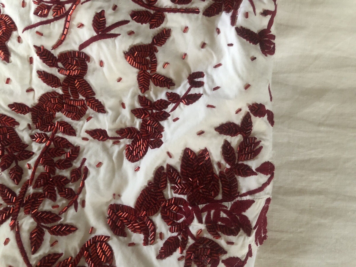 Vintage Dries Van Noten Beaded Top - Size 38 | eBay