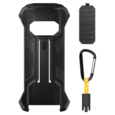 Ulefone Power Armor 15 Original Case with Belt Clip and Carabiner