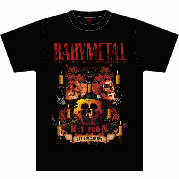 BABYL DARK NIGHT CARNIVAL Tシャツ M BABYMETAL DARK NIGHT CARNIVAL Tシャツ S