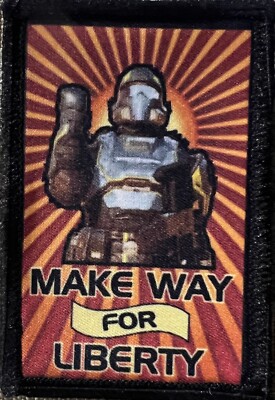 Make Way for Liberty Morale Patch Super Earth