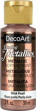 DecoArt Acrylic Paint, Crafters, Dazzling Metallics, Glamour Dust, Satin Paint