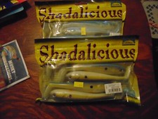 Strike King 5.5" Shadalicious Soft Paddletail Swimbait 2 PACKS (10 TOTAL)