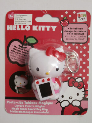 Hello Kitty Schlüsselanhänger Zaubertafel mood keychain magic chalk board