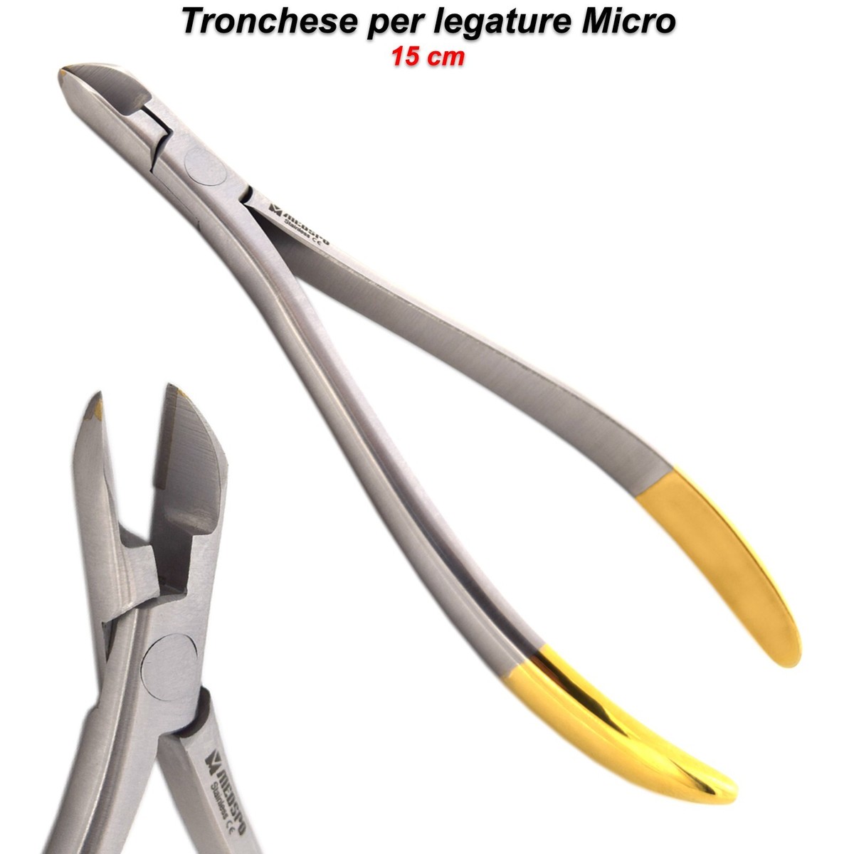 Pinze Dentali Ortodontiche Precise Canada – Set Di 2: Taglierina Distale E Legatura A Manico Lungo
