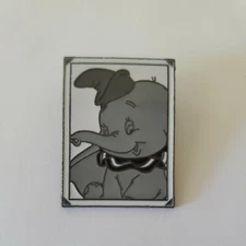 Dumbo black and whote snapshots photo Disney Trading Pin NEW USA
