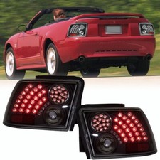 For 1999 2000 2001 2002 2003 2004 Ford Mustang Led Tail Lights Rear Brake Lamp