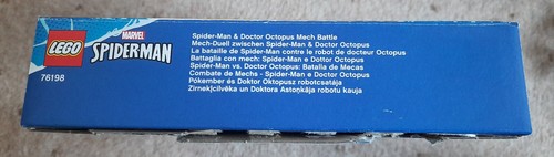 Lego Marvel - Set 76198 Spiderman & Dr Octopus Mech Battle complete pre-owned - Picture 8 of 11