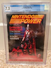 CGC 7.5 Castlevania 2 ISSUE 2 Nintendo Power Magazine complete castlevania 1988