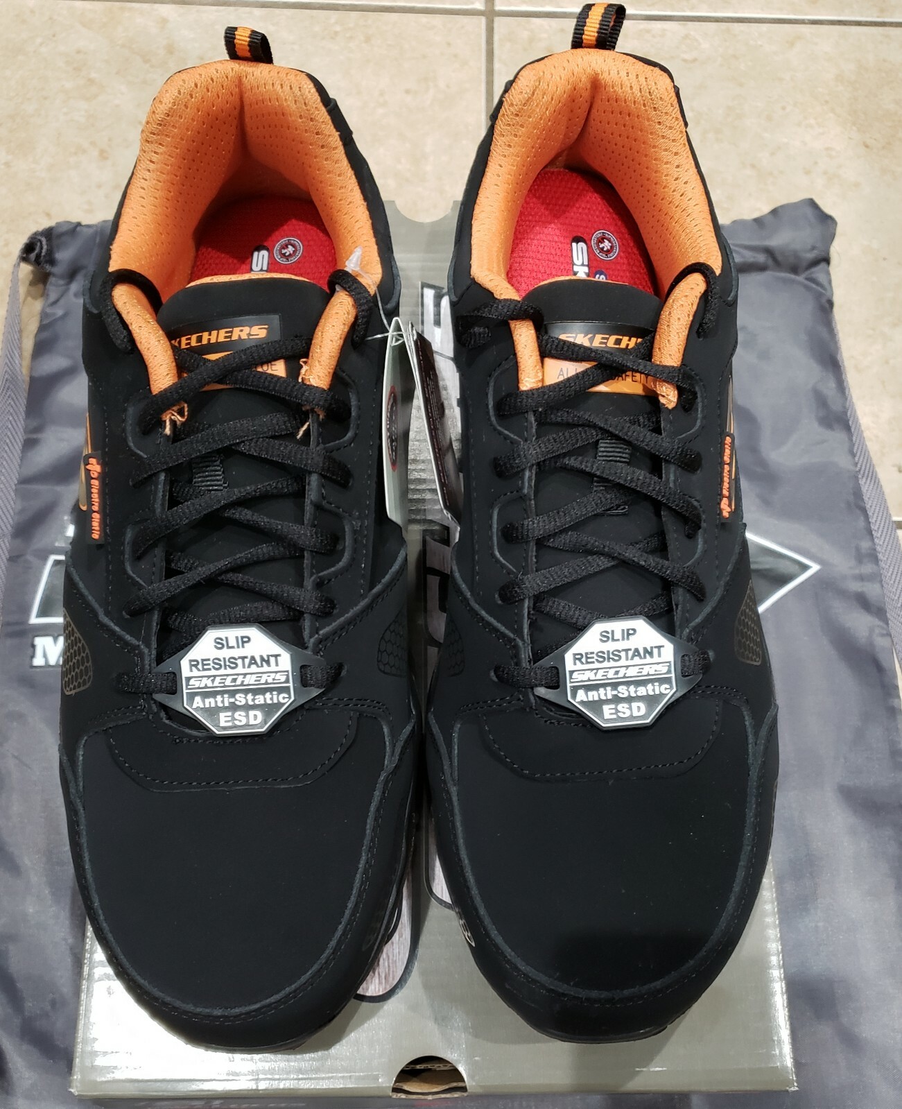 skechers esd work shoes