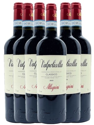 ALLEGRINI Valpolicella Classico DOC 2022, 6 Flaschen