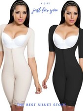 Faja Colombiana Moldeadora Levantacola con Manga Post-Surgical Slim Arms Girdle