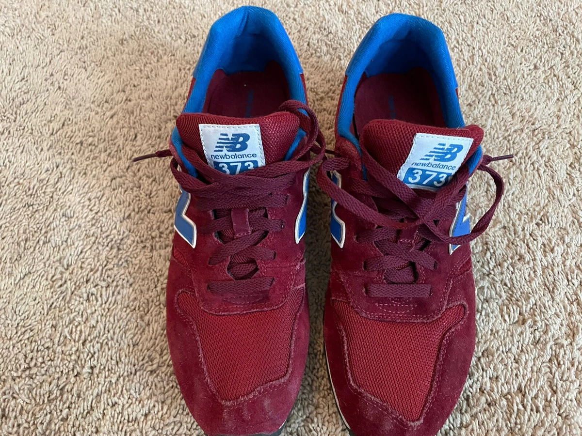 New Balance Shoes 10.5 373 Maroon Velvet Trim 10 1/2 Classic |