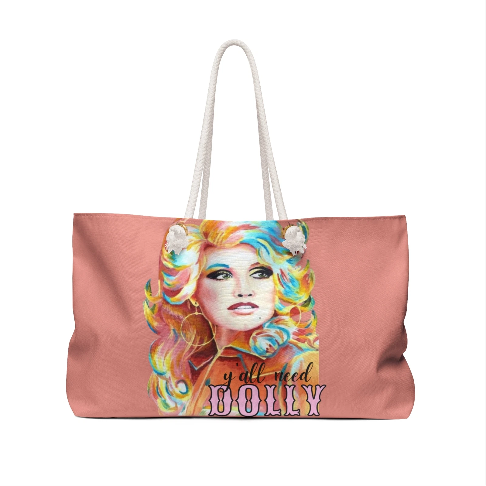 Dolly Parton Cup of Ambition Weekender Bag