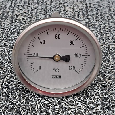 Jumo 8002-01-80 Temperature Gauge 0-120 deg. C 3''