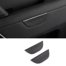 For Defender 2020-2022 Carbon Fiber Car Inner Door Handle Decor Frame Cover Trim