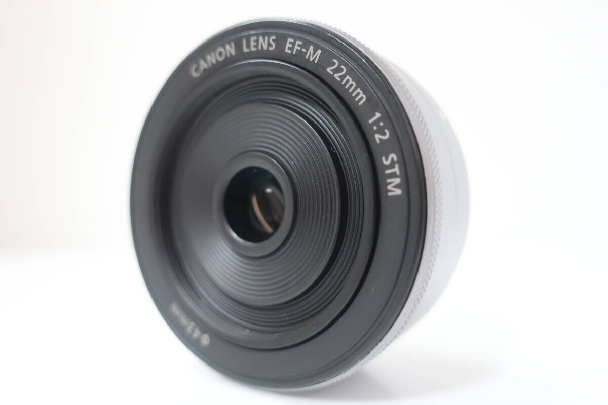 Canon EF-M 22mm F/2 STM Black for EOS M50 M5 M6 M100 M10