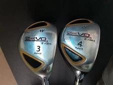 ZEVO Hybrids 3h (19°) + 4h (23°) Grafalloy ProLaunch S-Flex Shafts