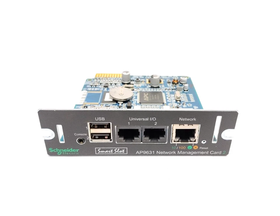 APC AP9631 UPS Network Management Card 2 w/ Environmental Monitoring 640-1110B-Z - Image 3 of 4