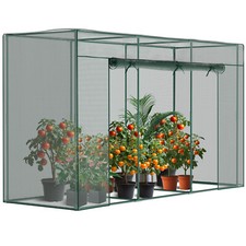 NAIZEA Crop Cages for Garden Plant Plant Protection Tent with Zippered Door