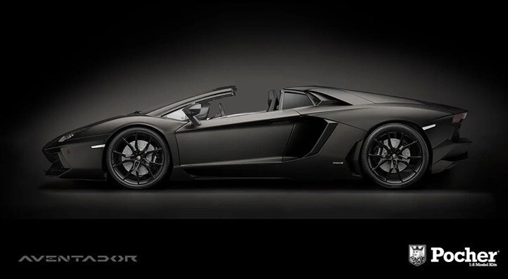1/8 ポケール Pocher ランボルギーニ アヴェンタドール LP700-4 Pocher 1/8 Lamborghini Aventador LP 700-4 Giallo orion