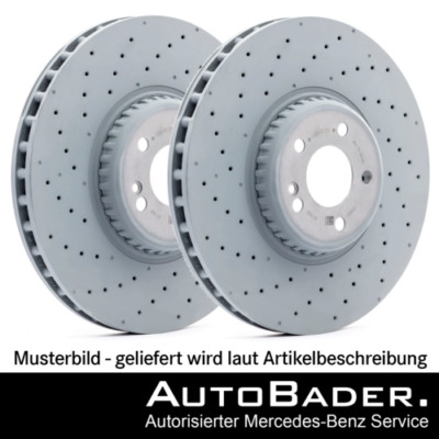 Original Mercedes Bremsscheiben Satz Ø342 mm VORNE 213 m