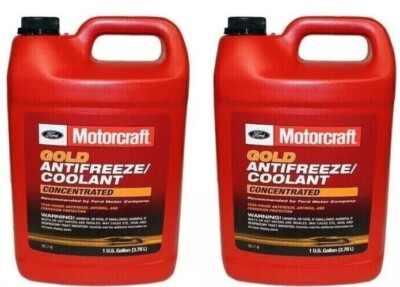 2x Engine Coolant Antifreeze GAS MOTORCRAFT VC-7-B Gold Concentrated Antifreeze